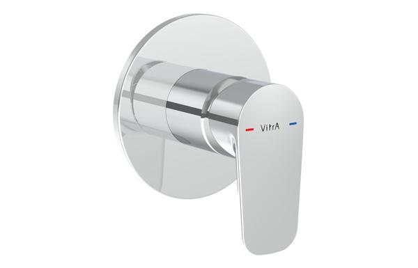 VitrA Flow Soft Integrated Shower Mixer Valve - Chrome
